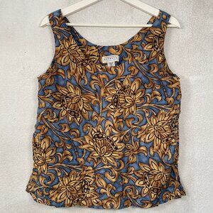 90's Vintage Express 100% Silk Tank Size Med